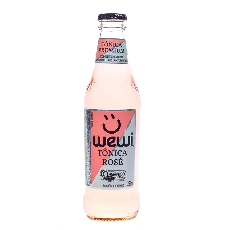 Água Tônica Wewi Orgânica Rose 255ml - Wewi
