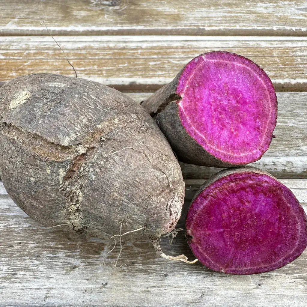 Batata Doce Orgânica Polpa Roxa c/ imperfeições (aprox. 500g)