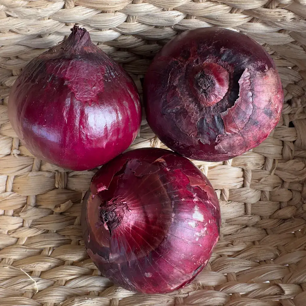 Cebola Roxa Orgânica com imperfeições (aprox. 500g)
