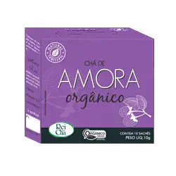 Chá Amora Orgânico 10 Sachês - 10 Gr - Campo Verde