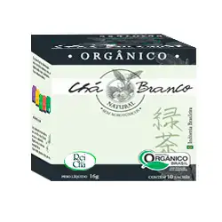 Chá Branco Orgânico 10 Sachês - 16 Gr - Campo Verde