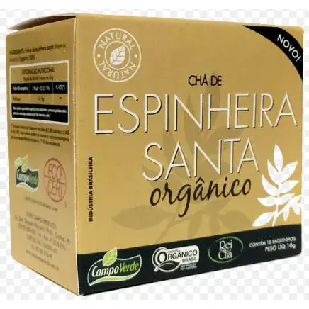 Chá Espinheira Santa Orgânico 10 Sachês - 10 Gr - Campo Verde