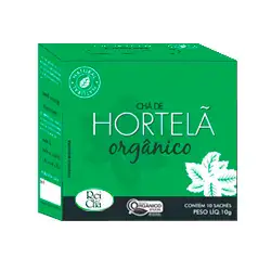 Chá Hortelã Orgânico 10 Sachês - 10 Gr - Campo Verde