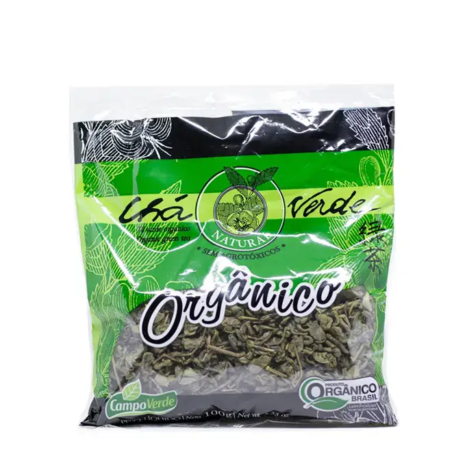 Chá Verde Orgânico 100g - Campo Verde