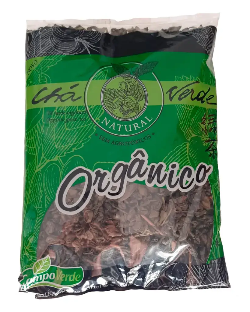 Chá Verde Orgânico 200g - Quintal Verde