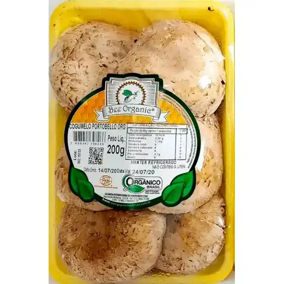 Cogumelo Portobello Orgânico bdj 200g