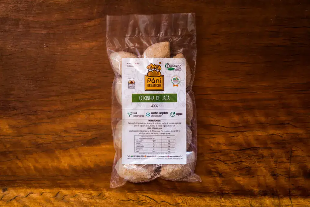 Coxinha de Jaca Orgânica Vegana 400g - Páni