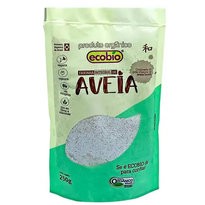 Farinha de Aveia Orgânica 250g - Ecobio