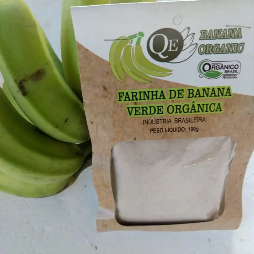 Farinha de Banana Verde Orgânica 100g (Biomassa)