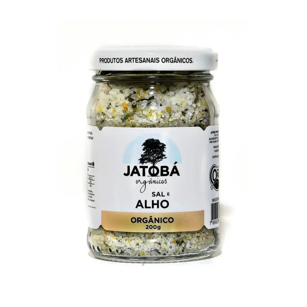 Mix Sal e Alho Orgânico 200g - Jatobá
