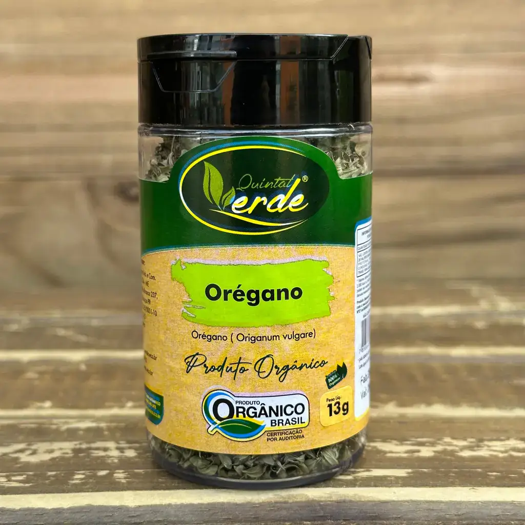 Orégano Orgânico Desidratado 13g - Quintal Verde