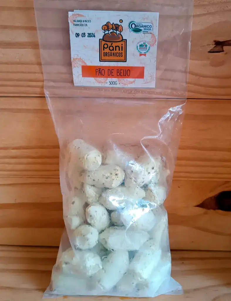 Pão de Beijo Orgânico 500g
