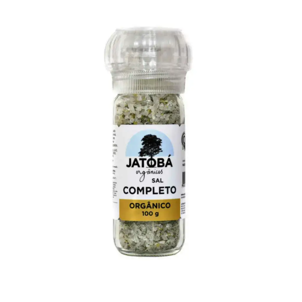 Sal Temperado Completo Orgânico com Moedor 100g