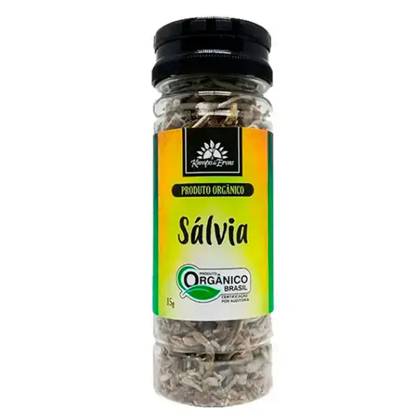 Sálvia Orgânica 15g - Kampo de Ervas