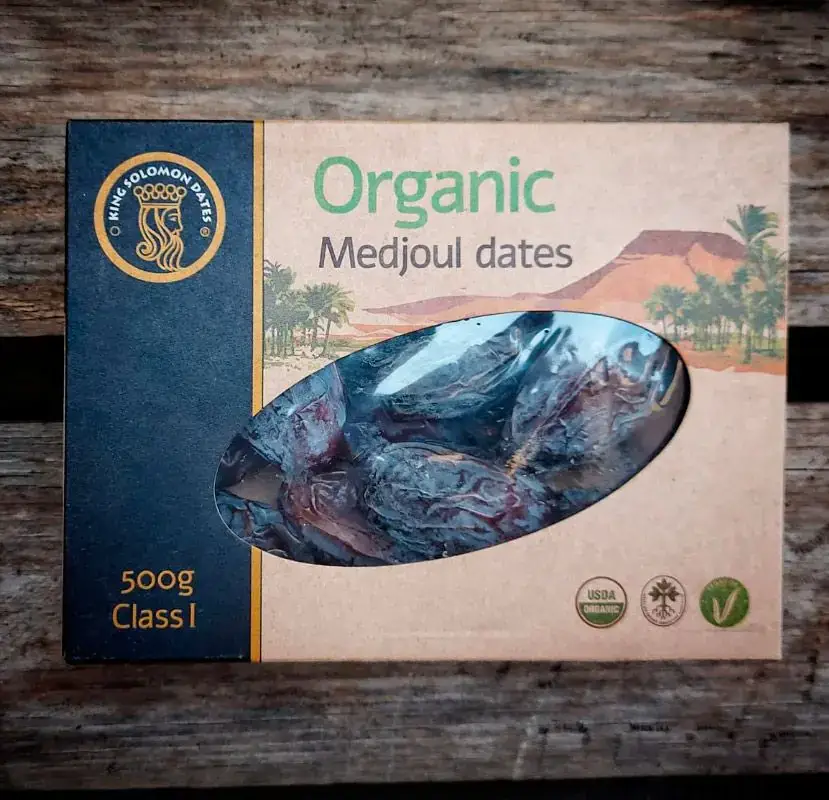 Tâmara Orgânica Importada Medjoul - 500g