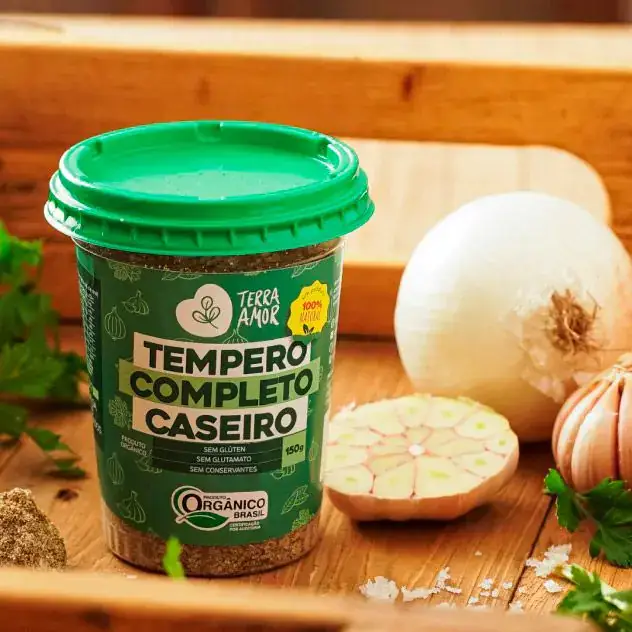Tempero Orgânico Completo Caseiro 150g - Terra Amor