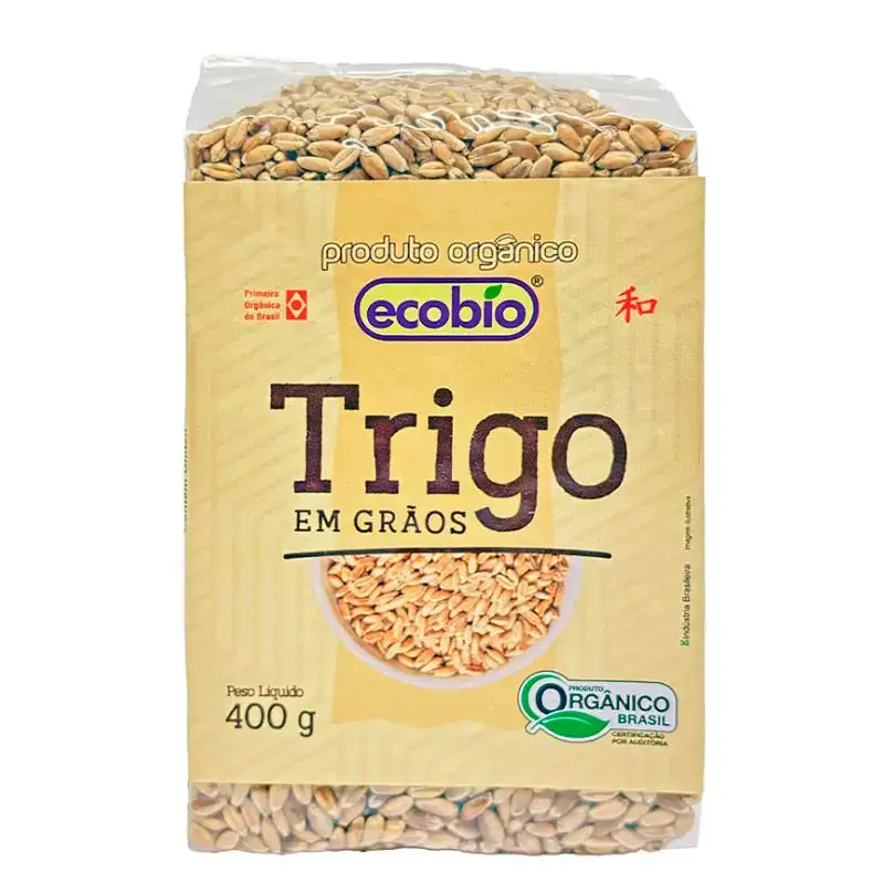 Trigo em Grãos Orgânico 400g - Ecobio