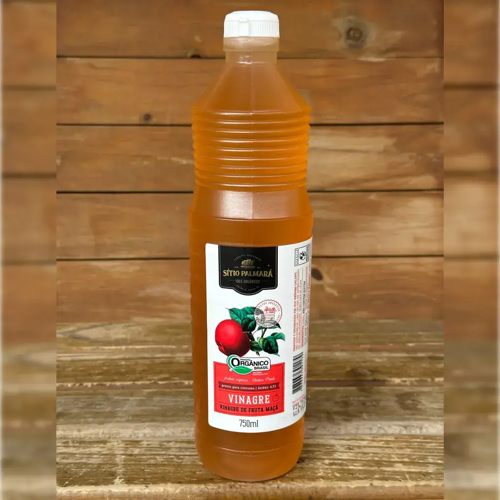 Vinagre de Maçã Orgânico 750ml - Sítio Palmará